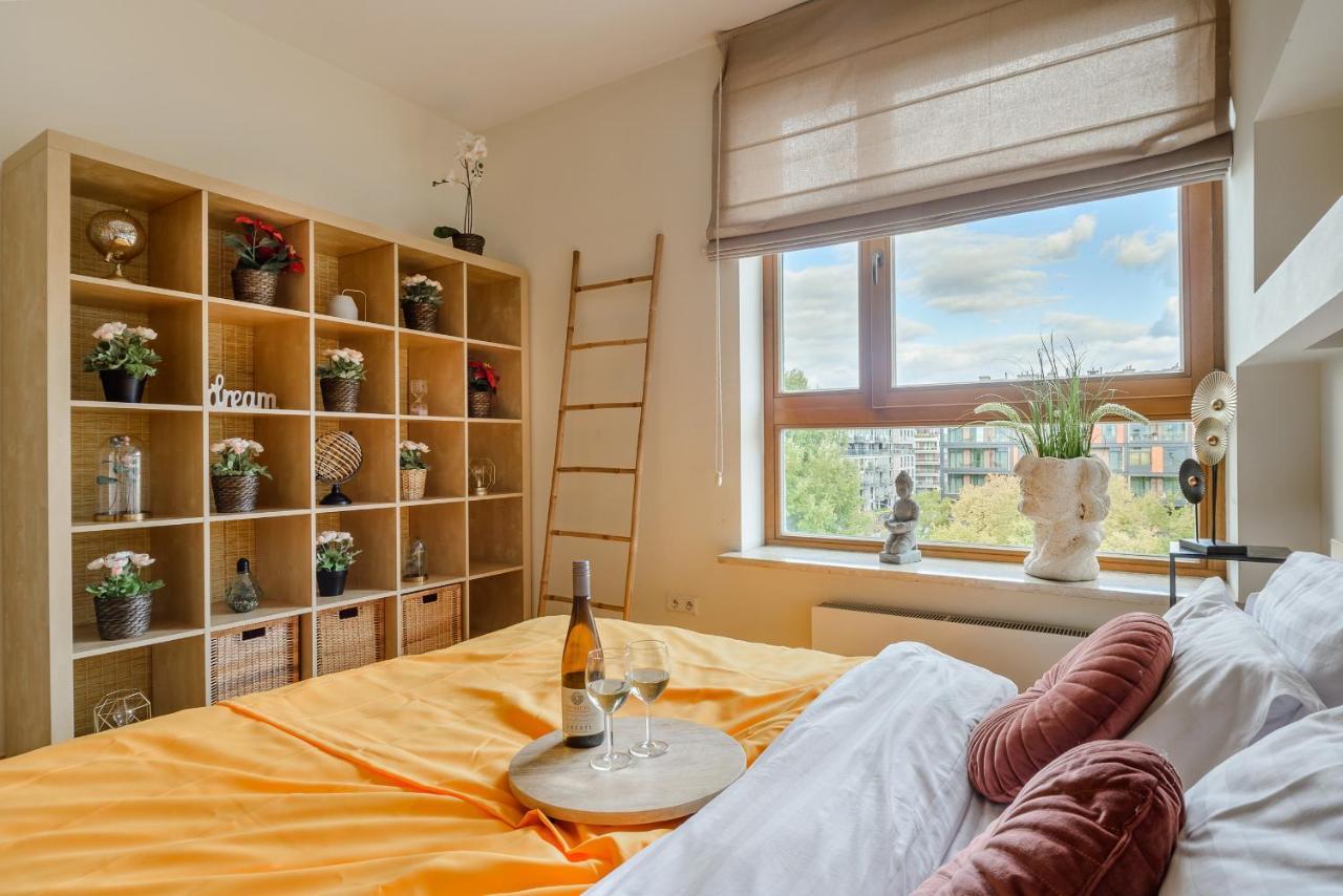 Lumina Apart With A Large Balcony Near Presidential Palace And River Warsawa Bagian luar foto